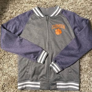 NWOT Clemson zip up sweatshirt Size M